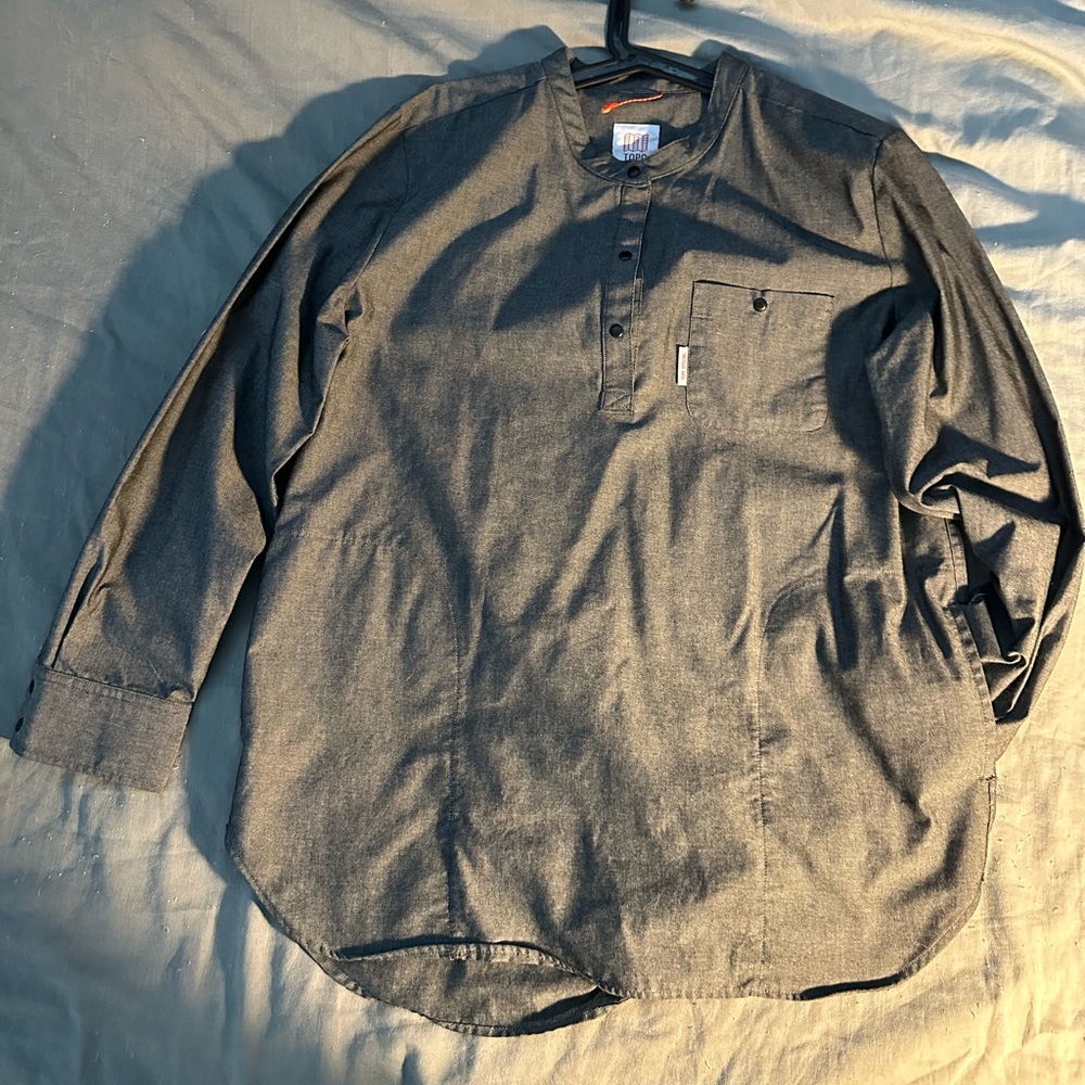 Topo women’s popover tunic shirt - L